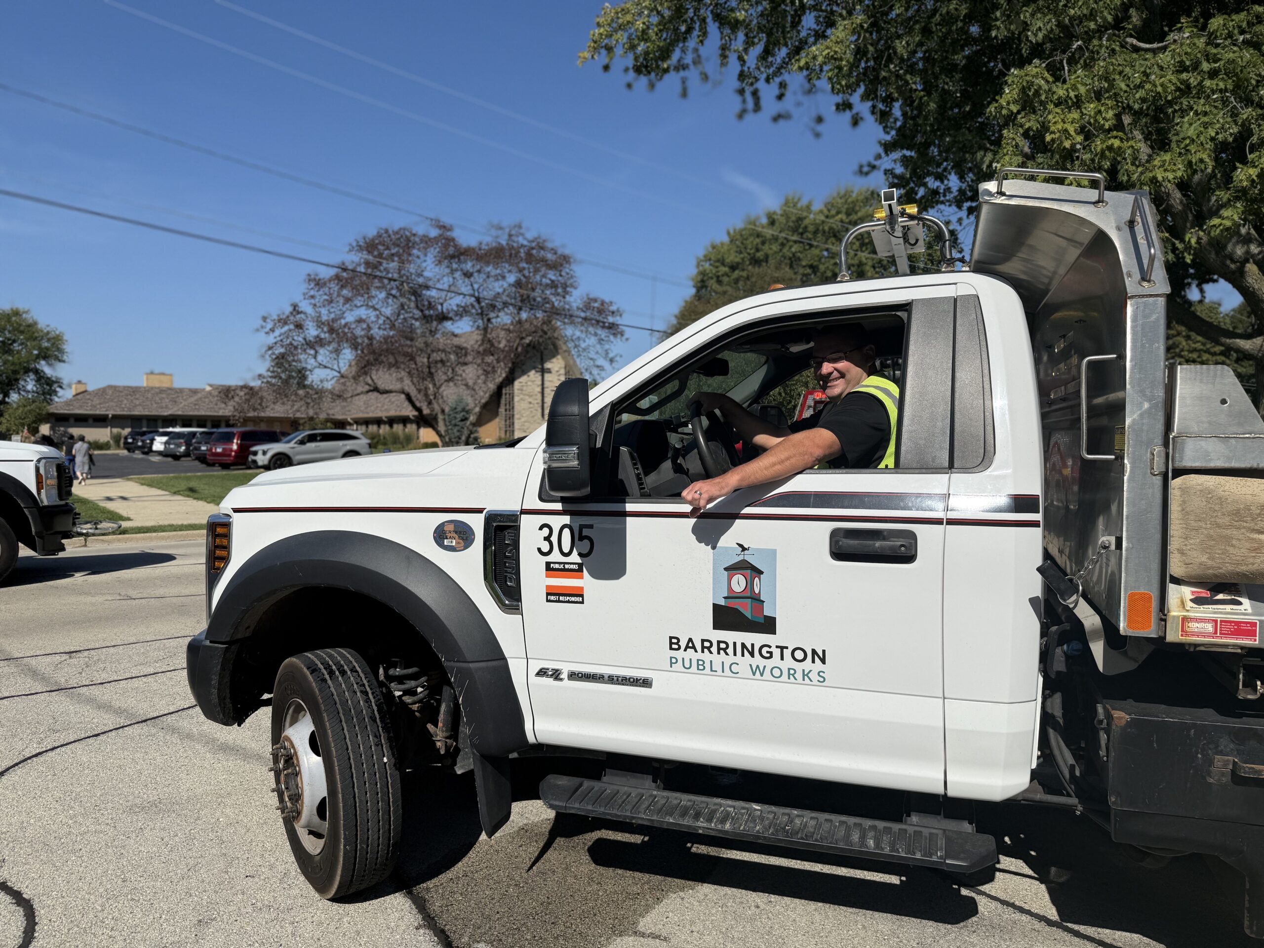 Barrington public works truck